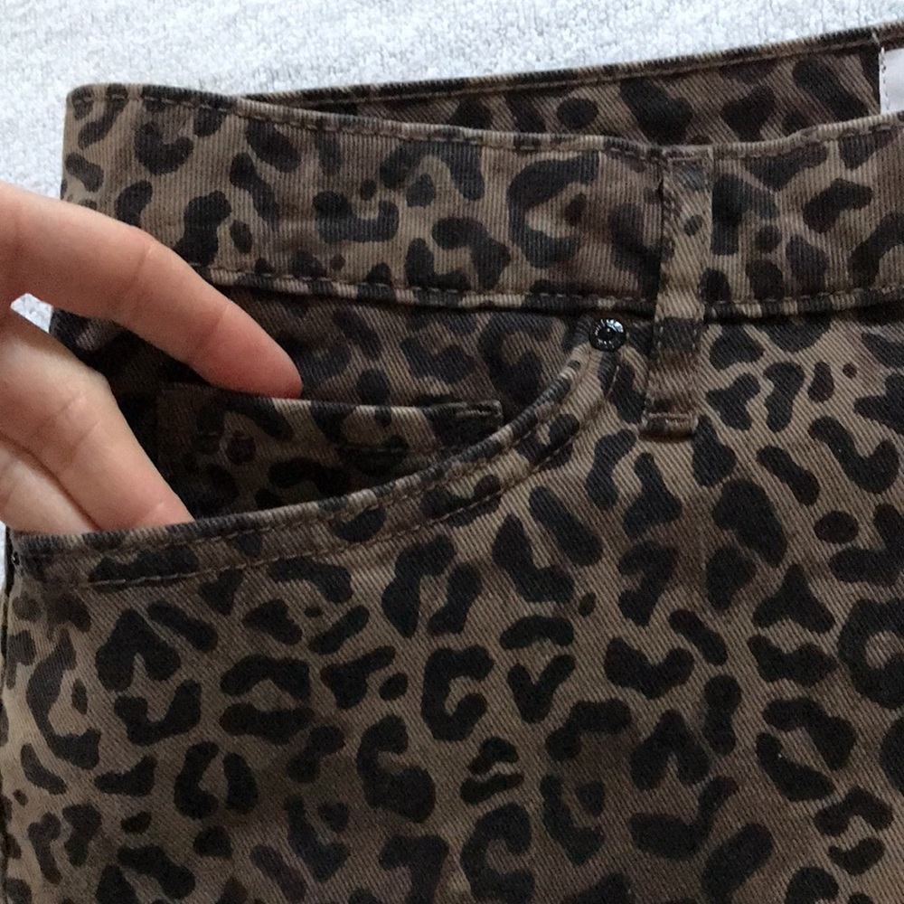 William Rast Leopard Print Mini Skirt - Picture 7 of 12